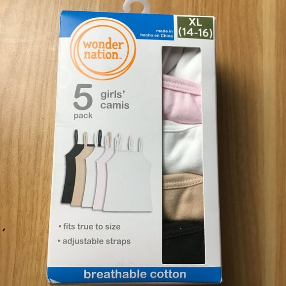 9 Piece Wonder Nation Combo Girl Camis and Girl Playground Shorts Size XL - Picture 2 of 6